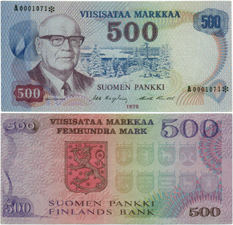 500 Markkaa 1975 A0001071*